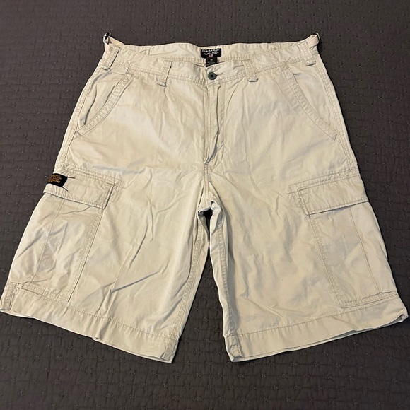 Other - Polo Ralph Lauren Light Beige Military Surplus Ripstop Cargo Shorts. Sz 36.